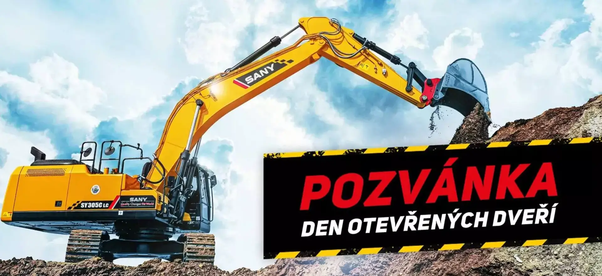 Pozvánka na den otevřených dveří CARACAL MACHINES YOKOHAMA OTR CZ